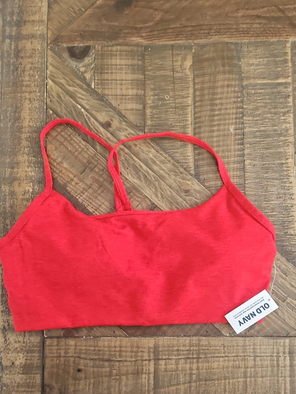 Old Navy Red Sports Bra
